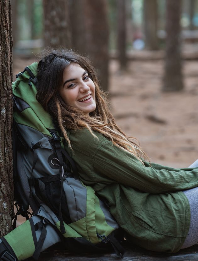 Young girl relaxing after getting a B12 shot at Hydrate Medical in Ballantyne, NC.